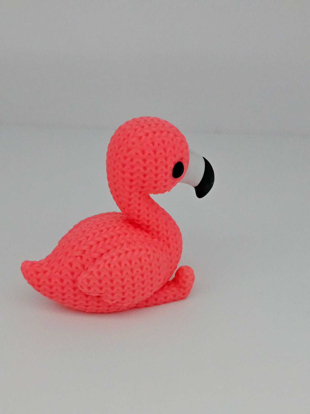 Knitted Flamingo Pet - 3D