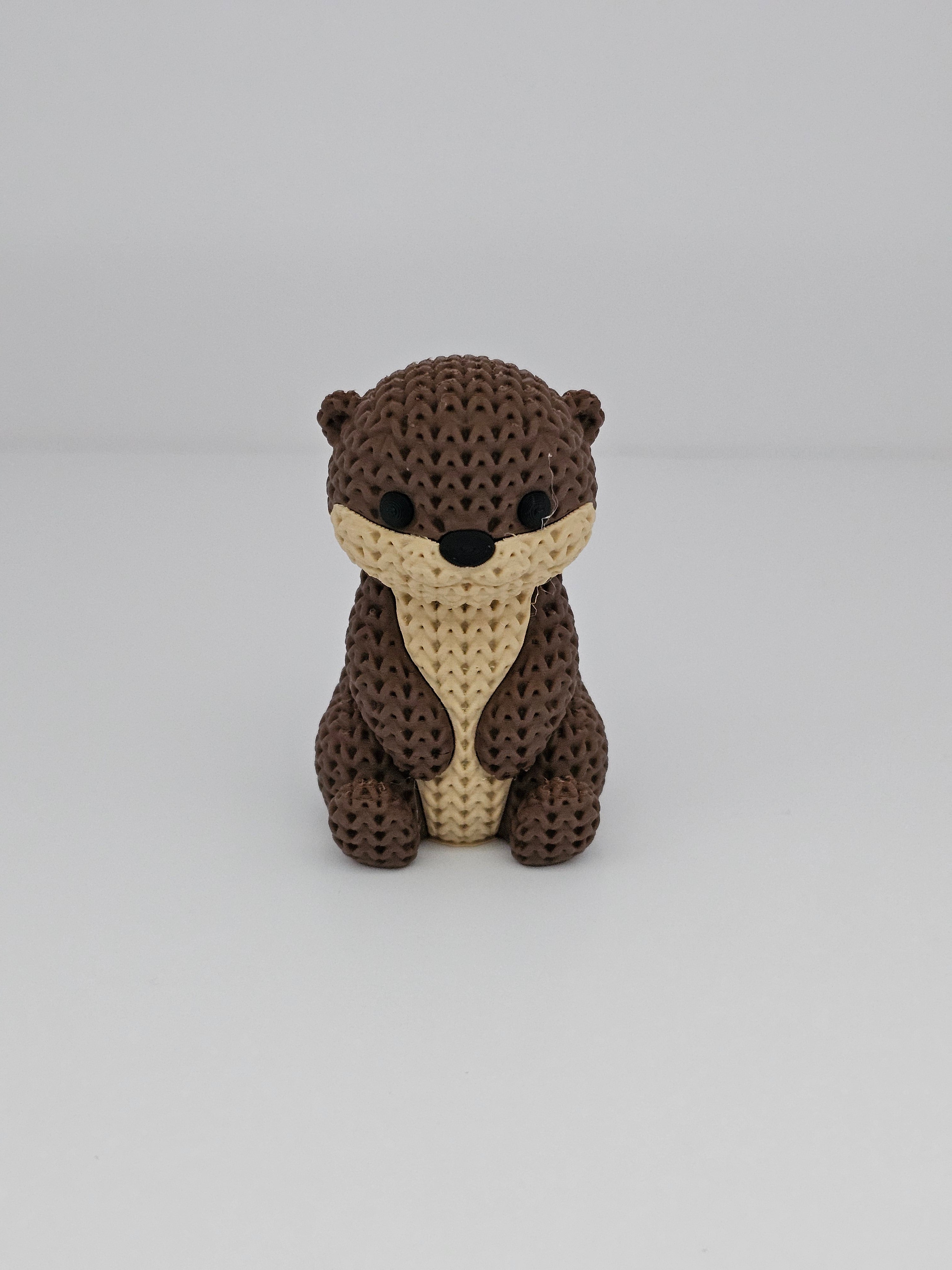 Knitted Otter Pet - 3D