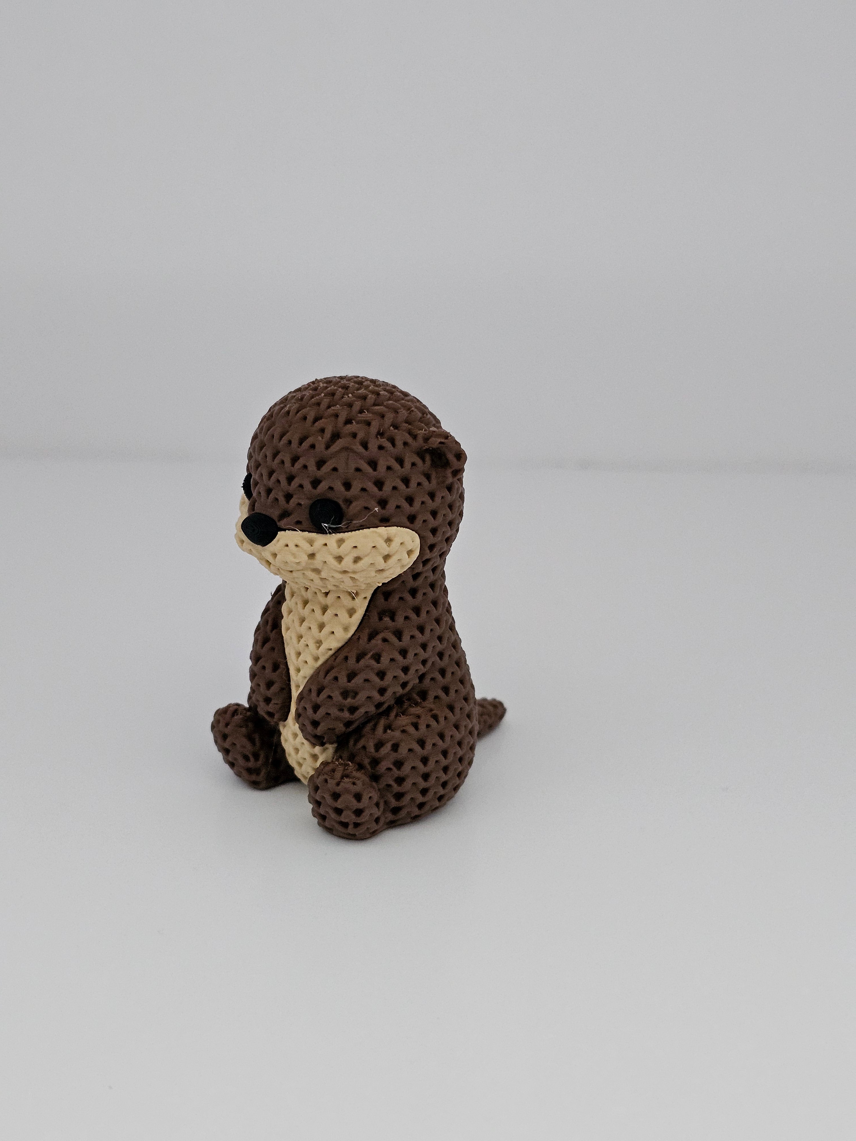 Knitted Otter Pet - 3D