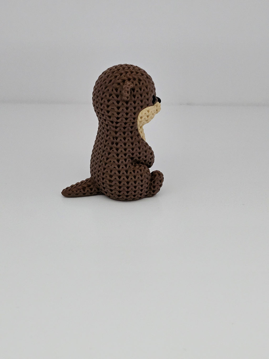 Knitted Otter Pet - 3D