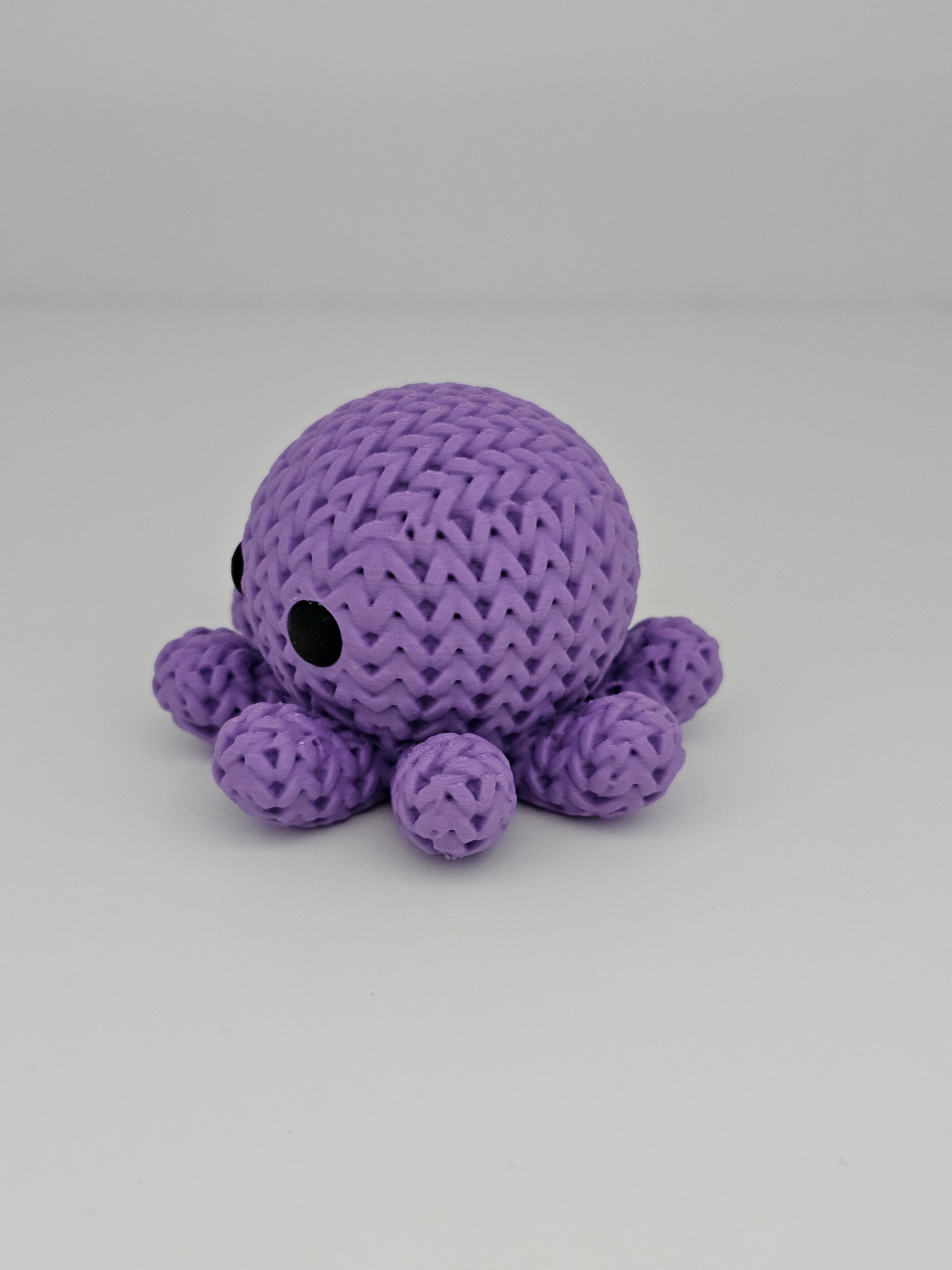 Knitted Octopus Pet - 3D