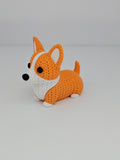 Knitted Corgi Pet - 3D