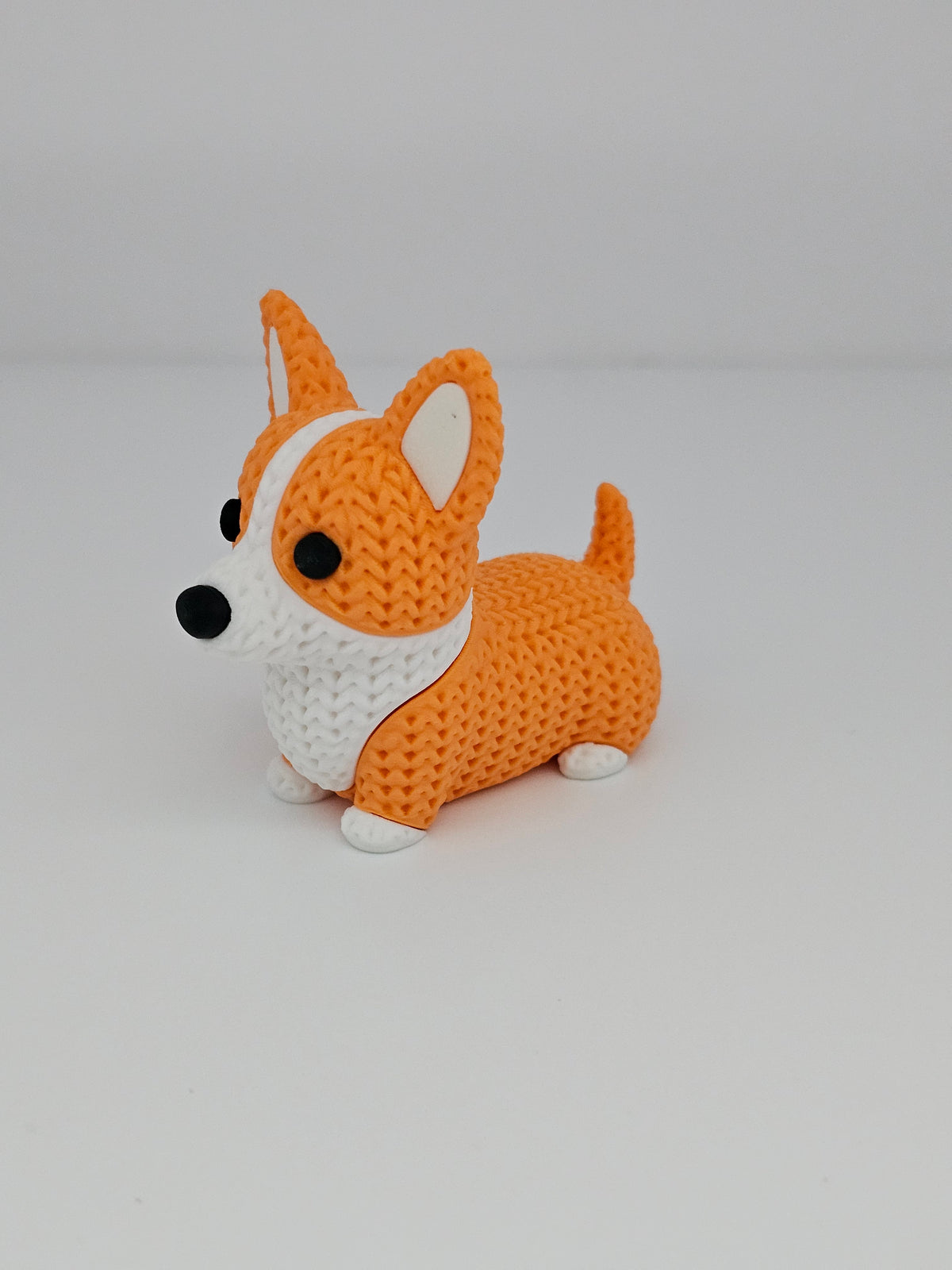 Knitted Corgi Pet - 3D