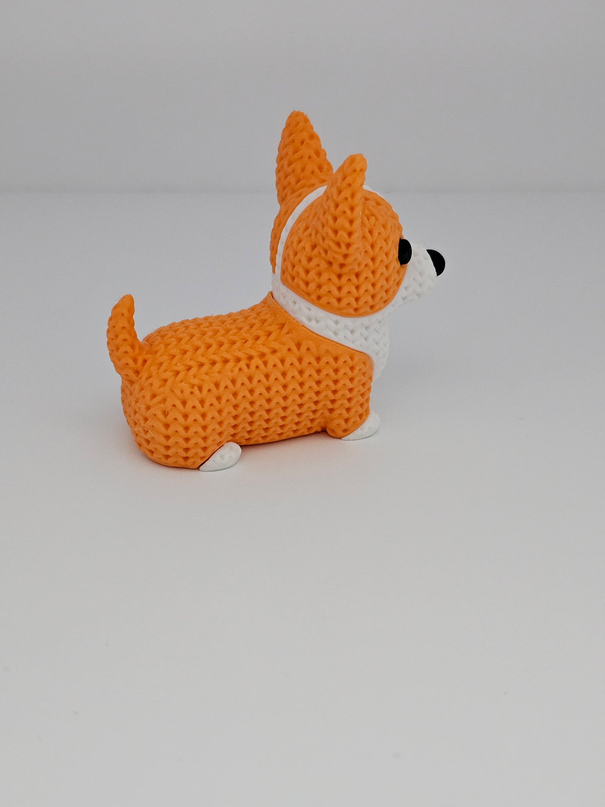 Knitted Corgi Pet - 3D