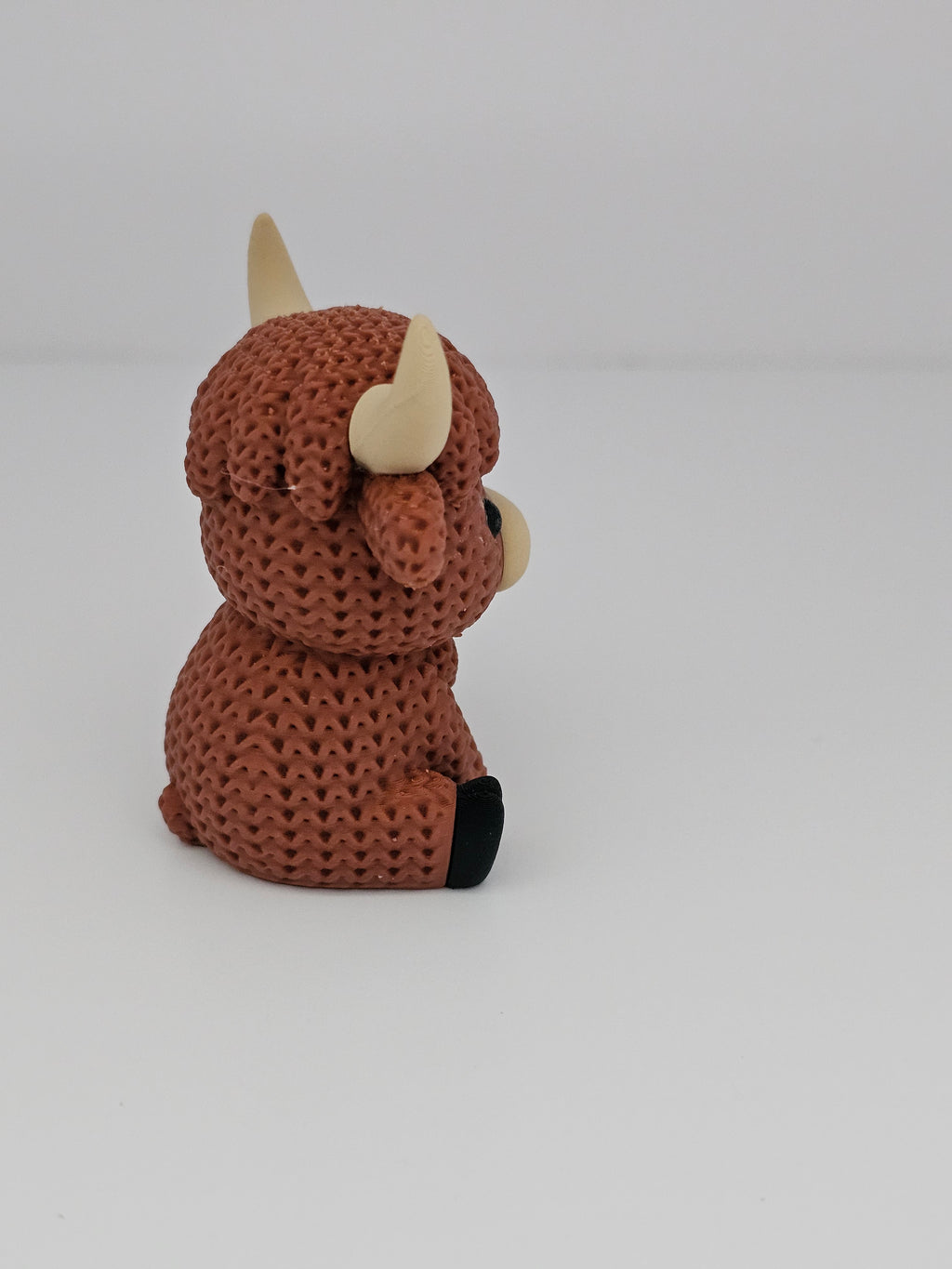 Knitted Highland Cow - 3D