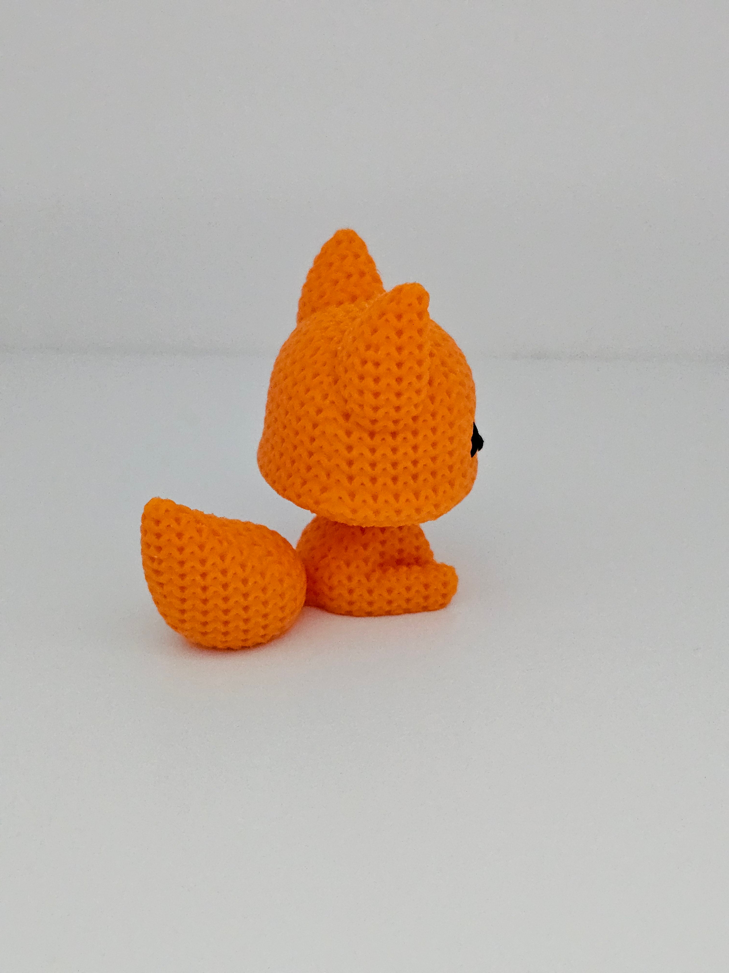 Knitted Fox - 3D