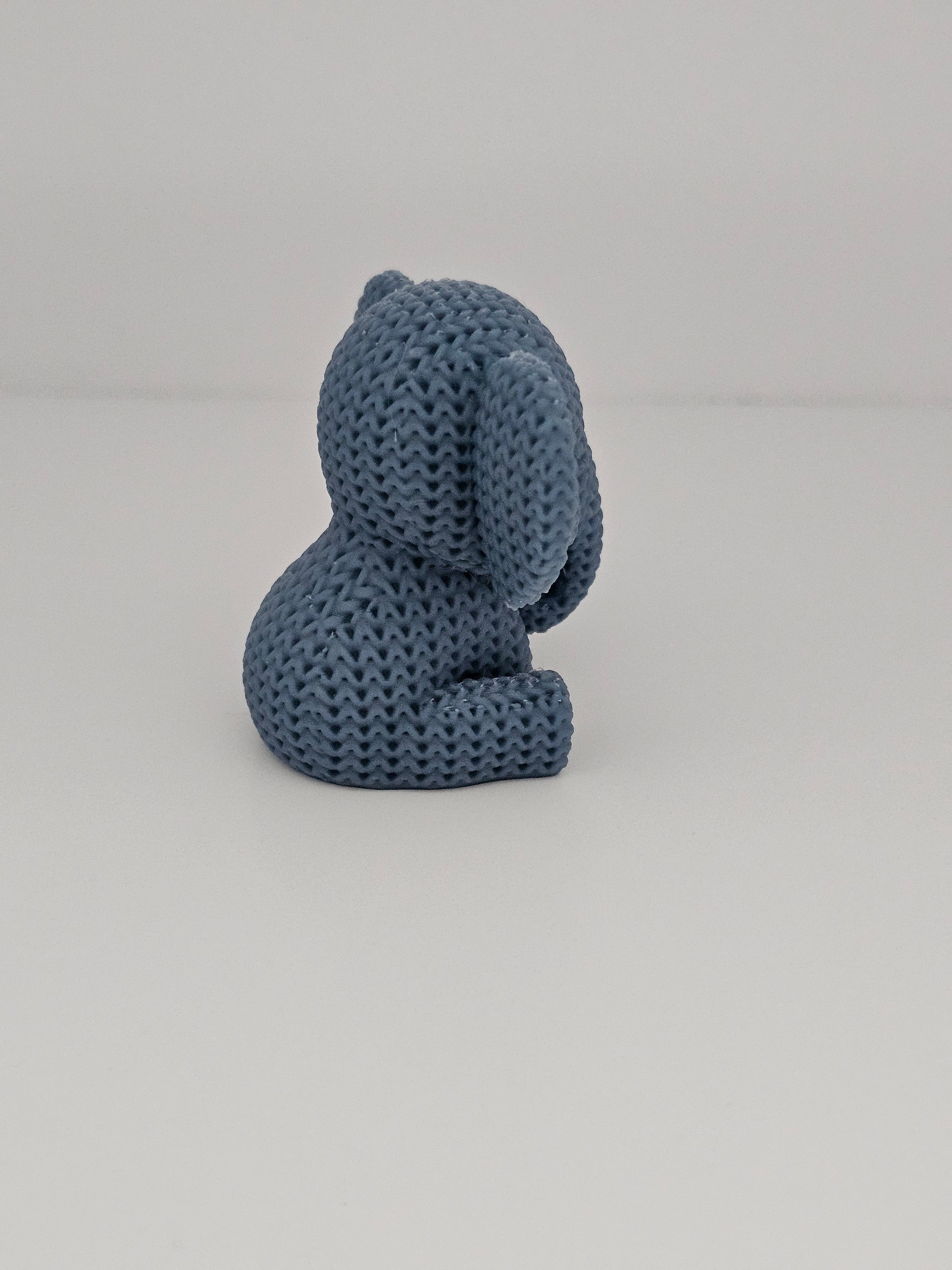 Knitted Elephant - 3D