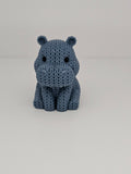 Knitted Hippopotamus - 3D