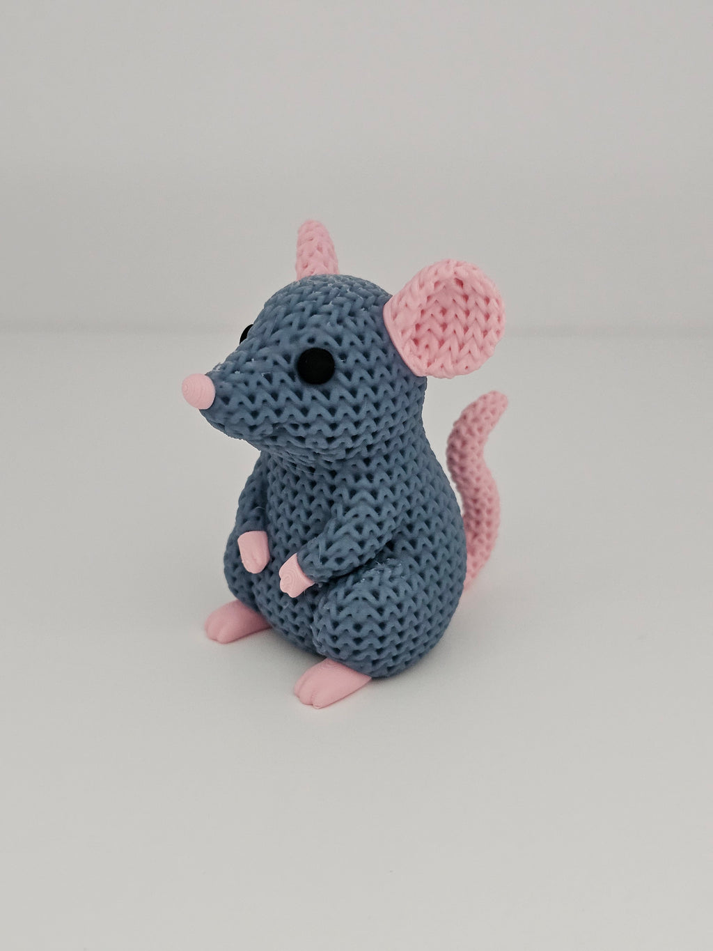 Knitted Mouse - 3D