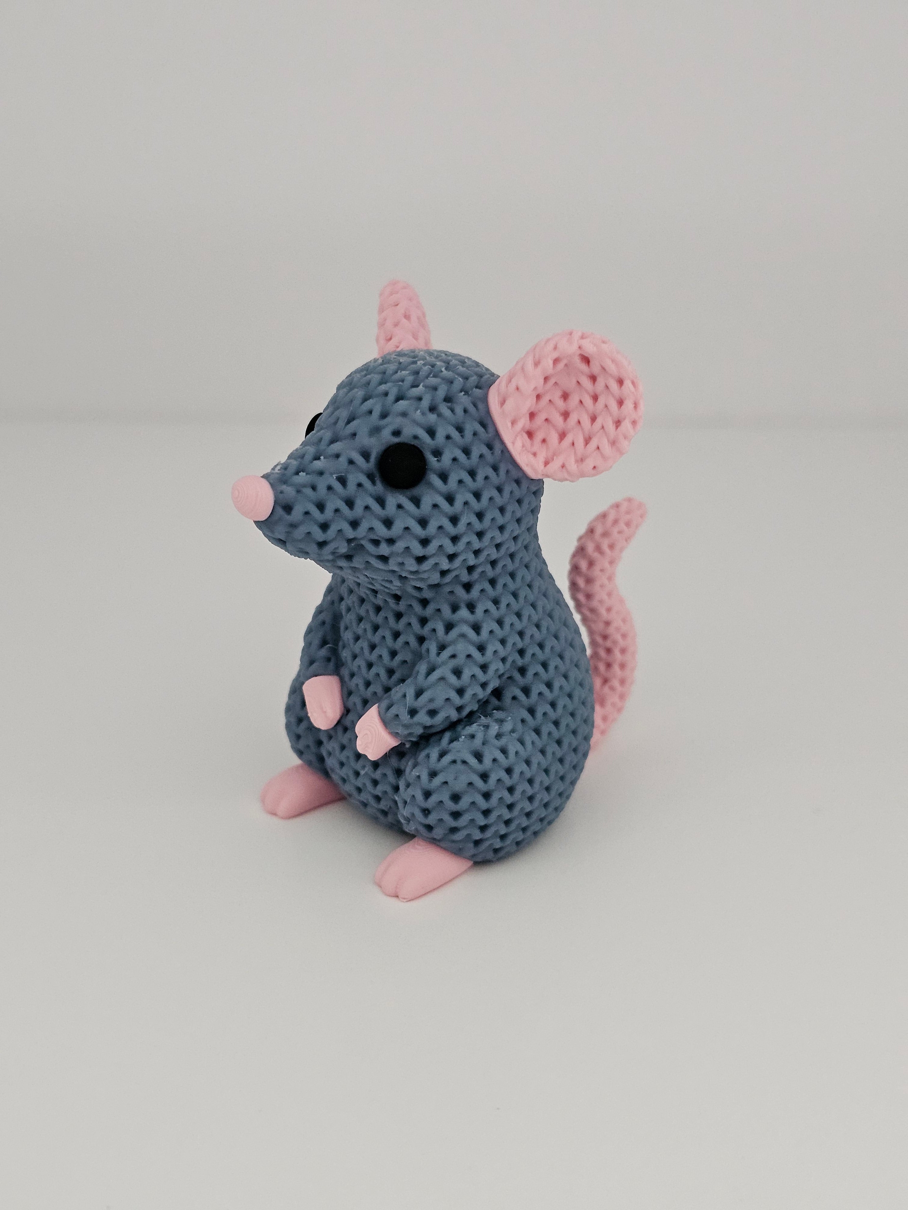Knitted Mouse - 3D