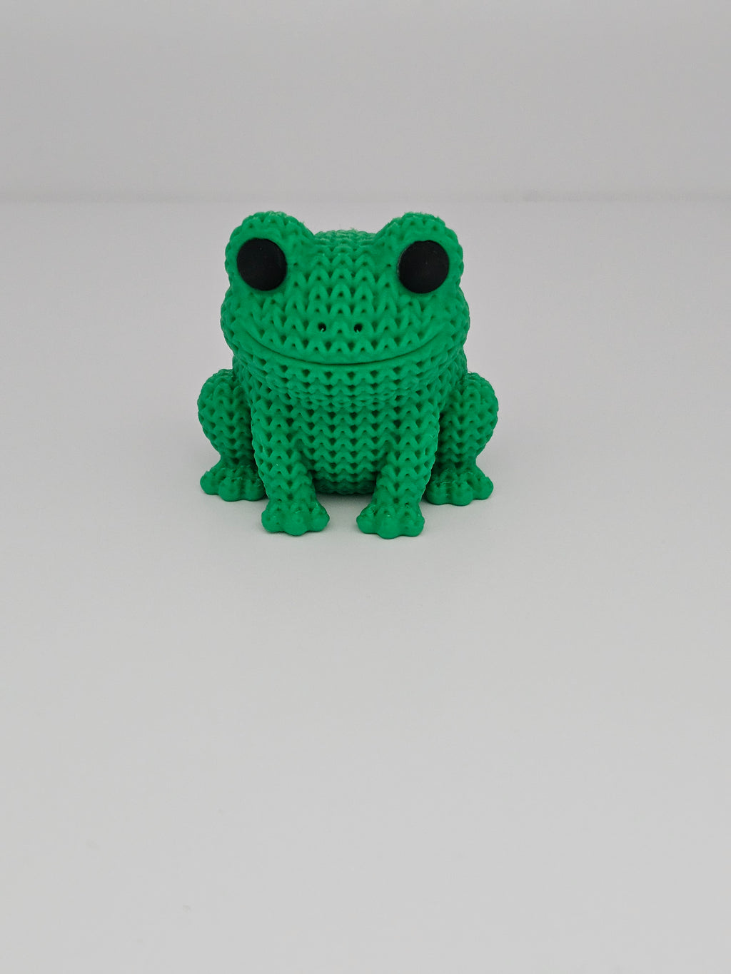 Knitted Frog - 3D