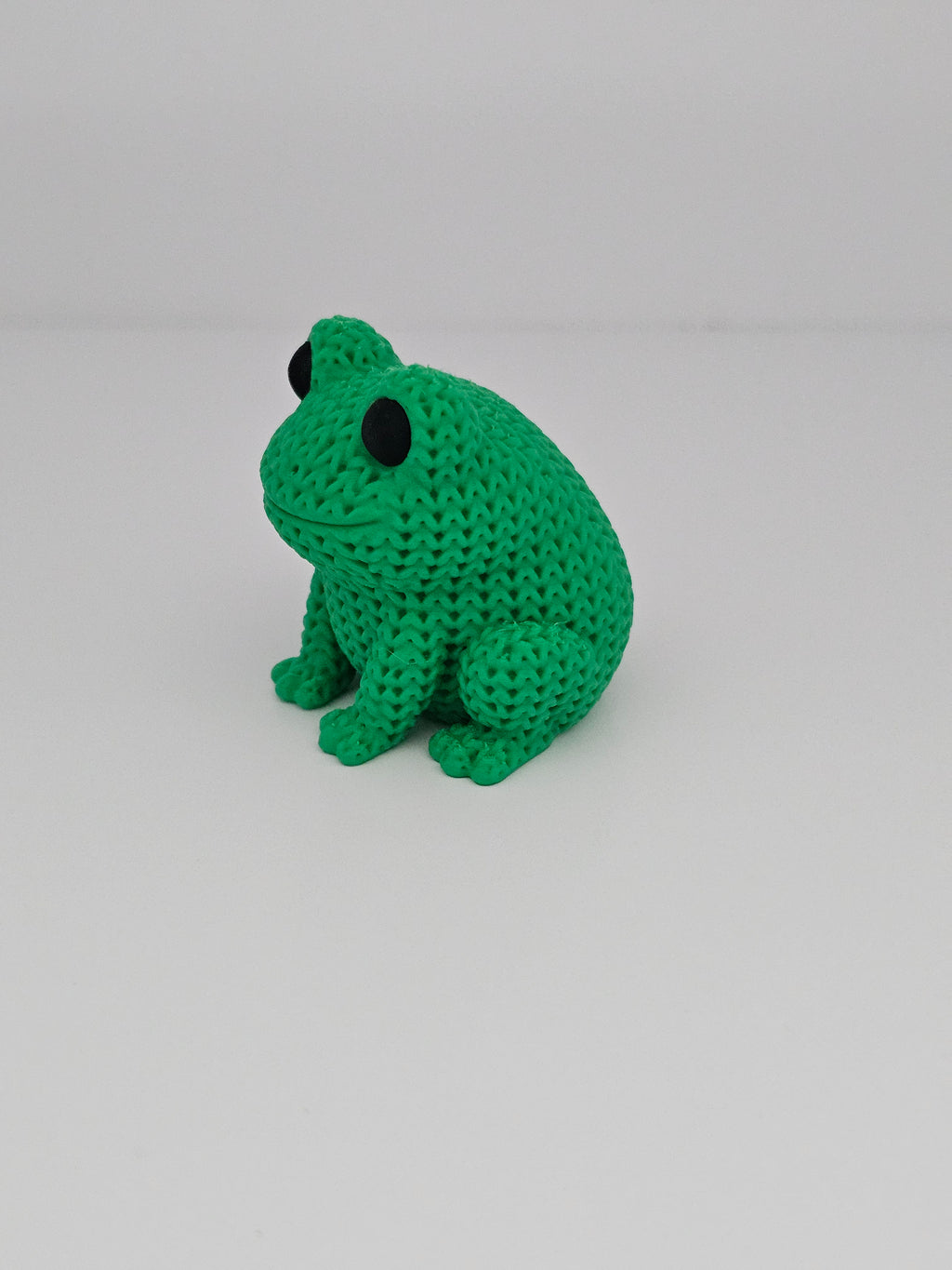 Knitted Frog - 3D