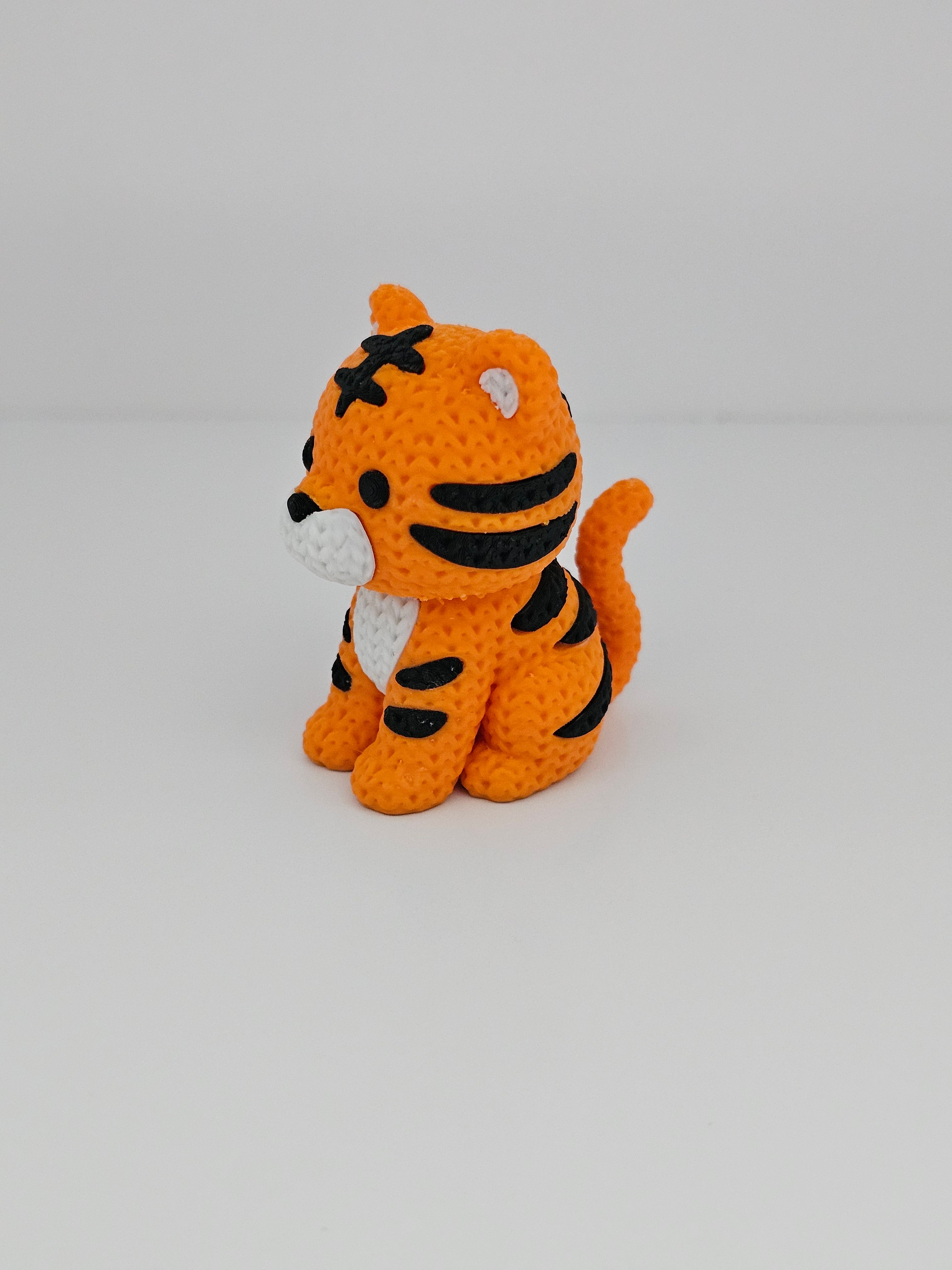 Knitted Tiger - 3D