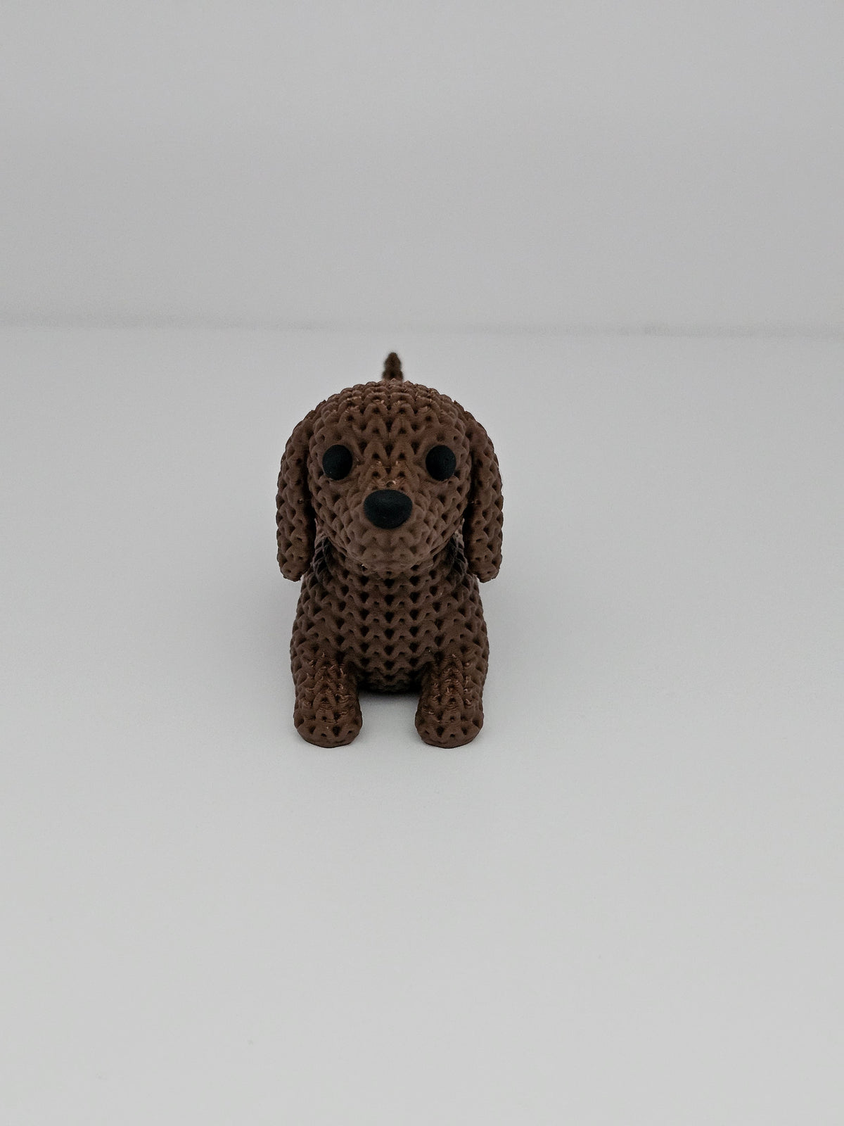 Knitted Dachshund - 3D