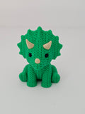 Knitted Triceratops - 3D