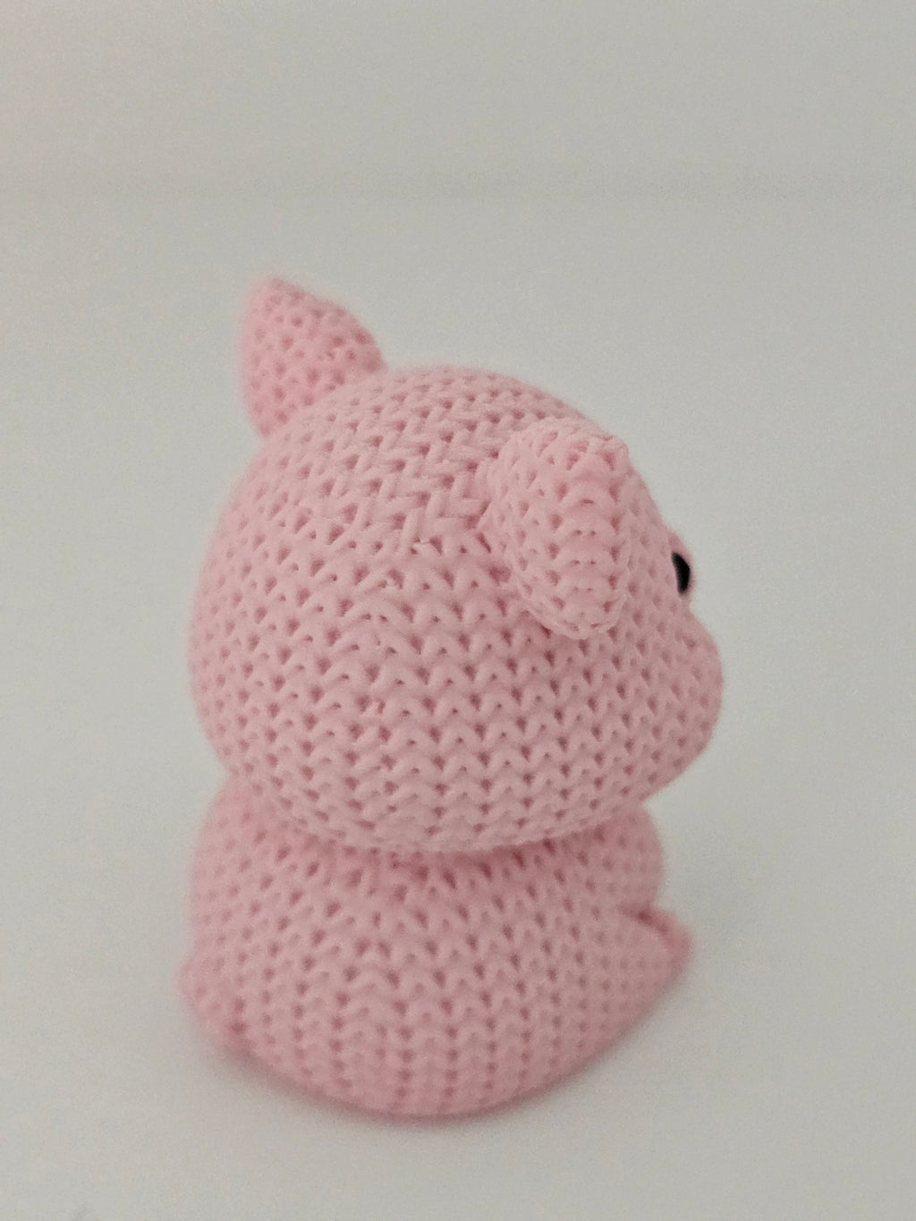 Knitted Little Piggy - 3D