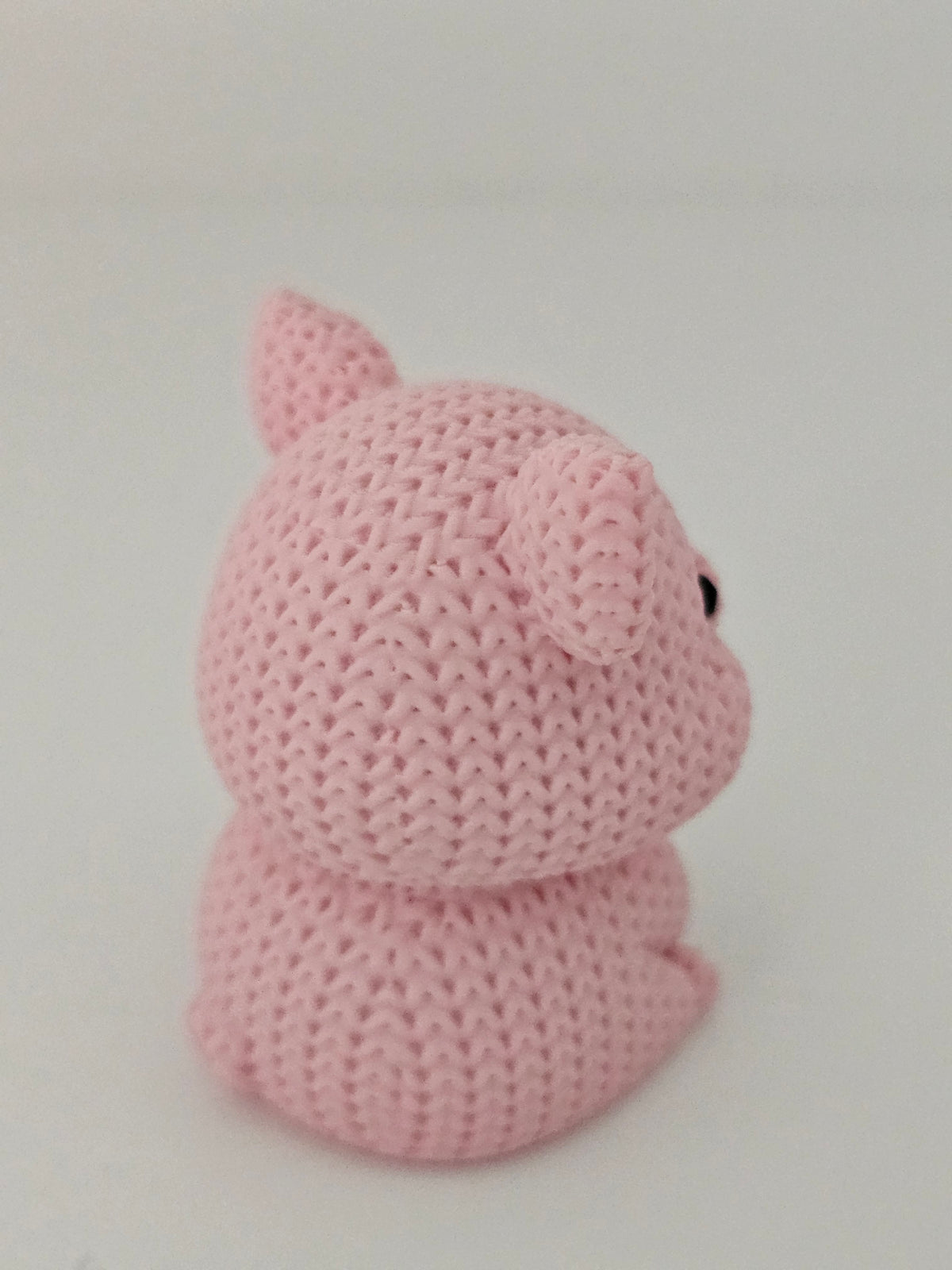 Knitted Little Piggy - 3D