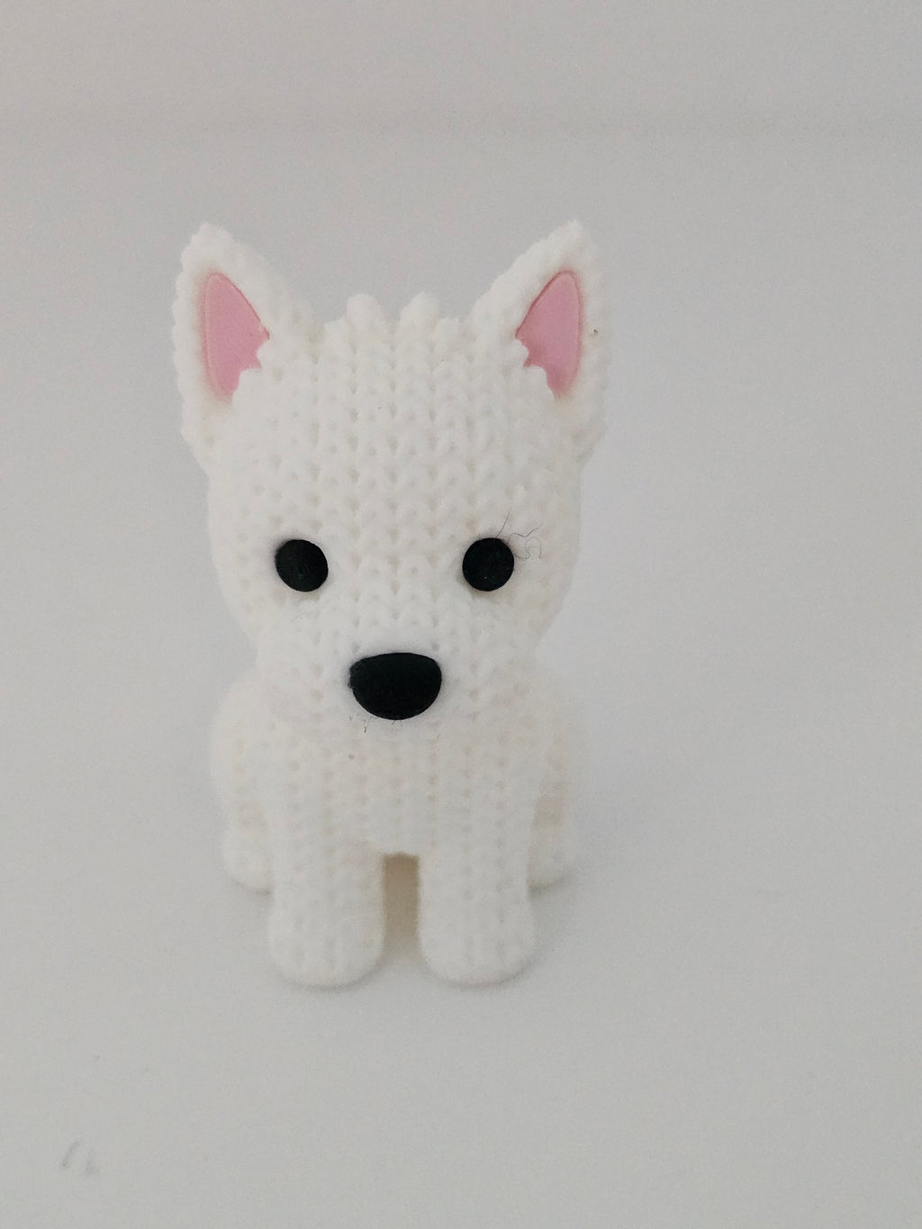 Knitted Westie - 3D