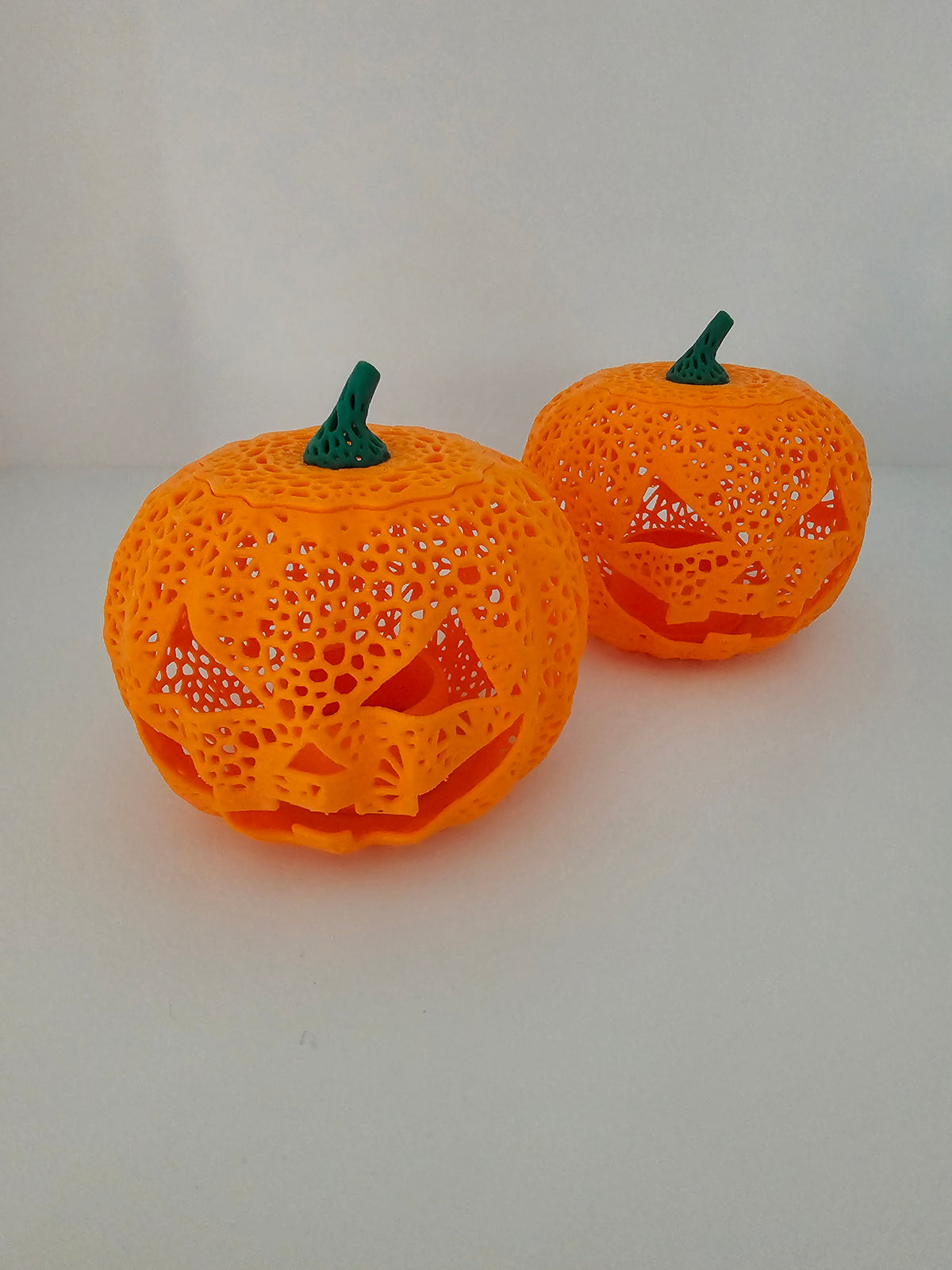 Halloween Tea Light Classic Jack O'Lantern Decor - 3D printed