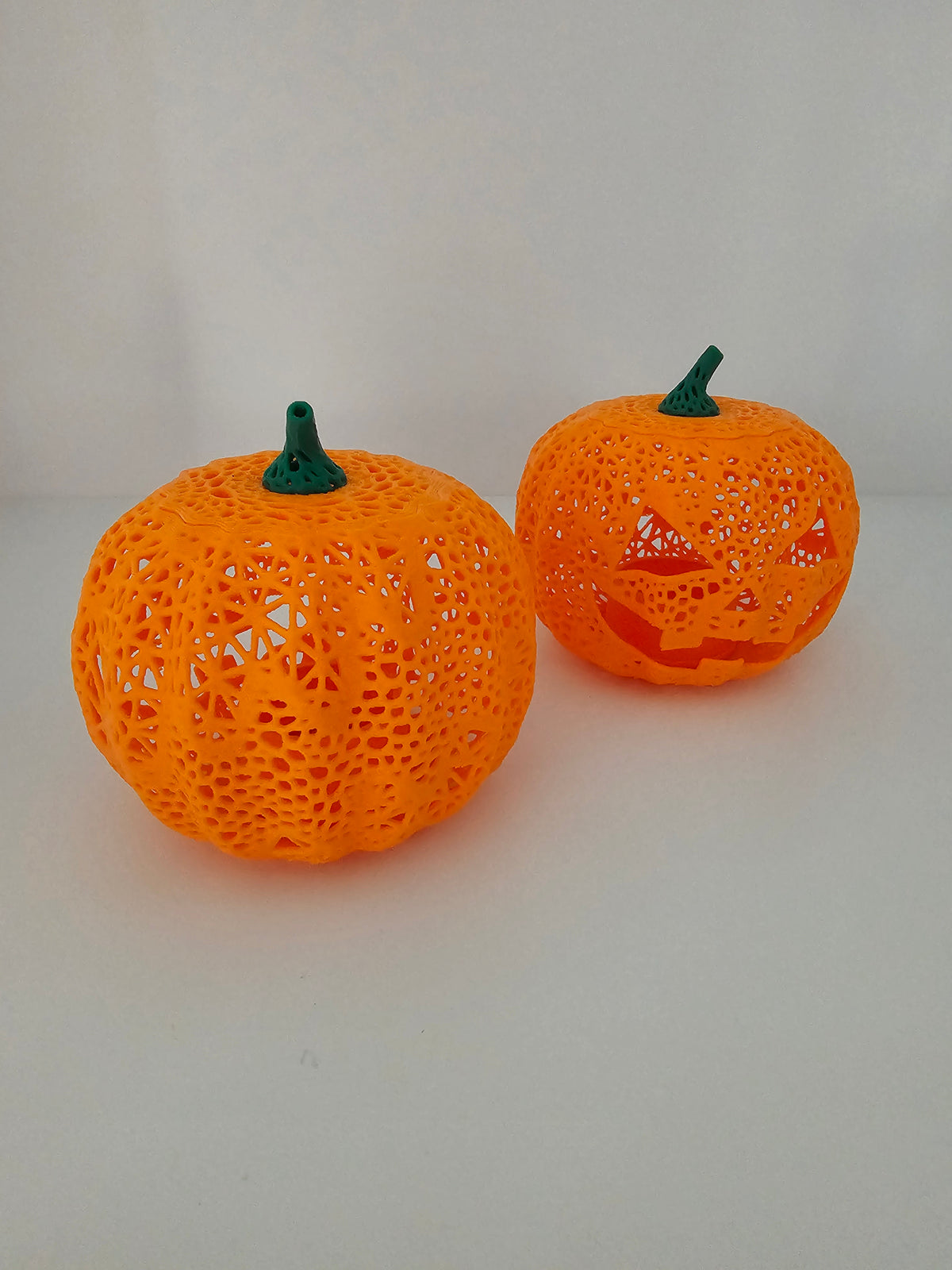 Halloween Tea Light Classic Jack O'Lantern Decor - 3D printed