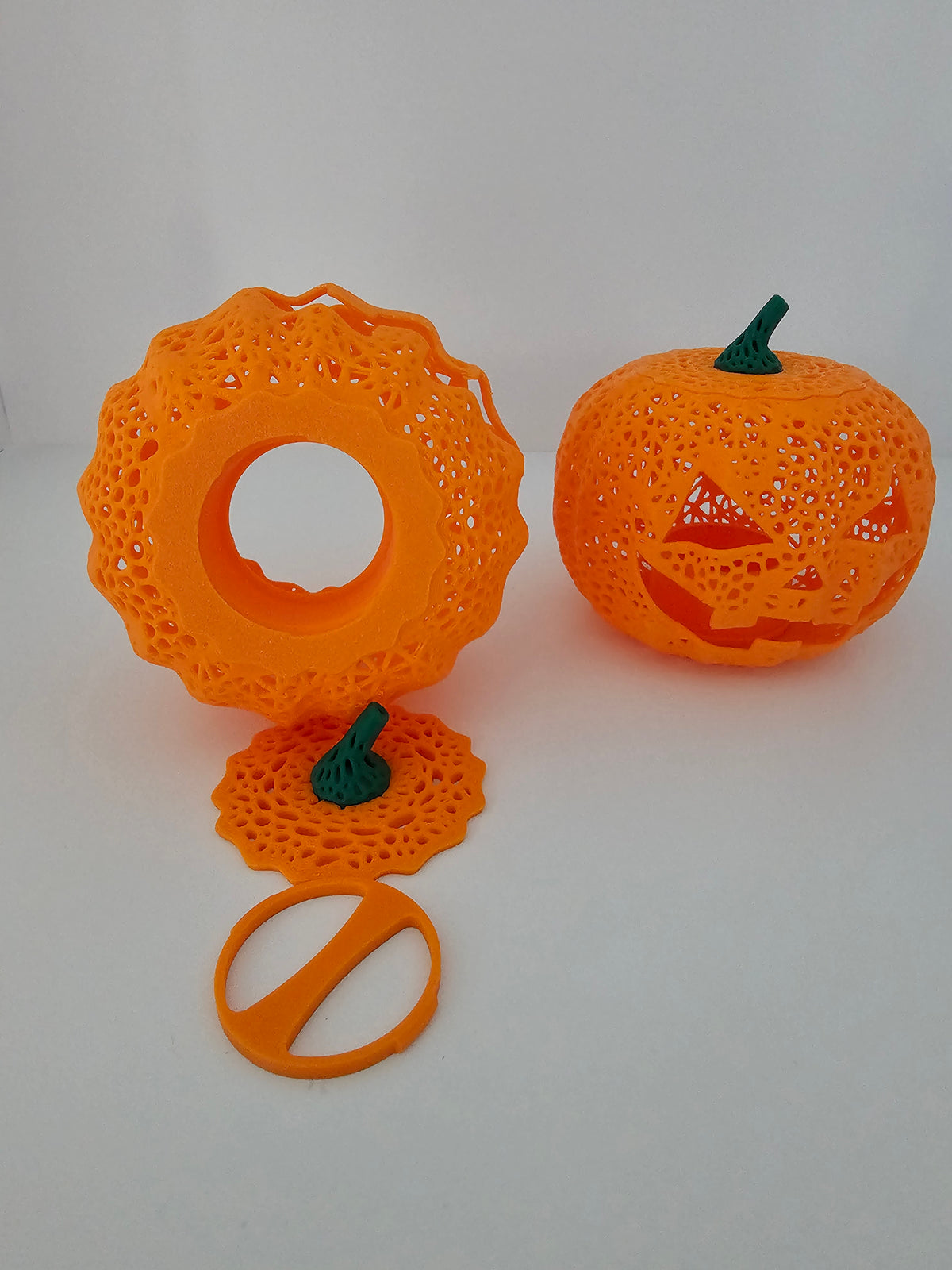 Halloween Tea Light Classic Jack O'Lantern Decor - 3D printed