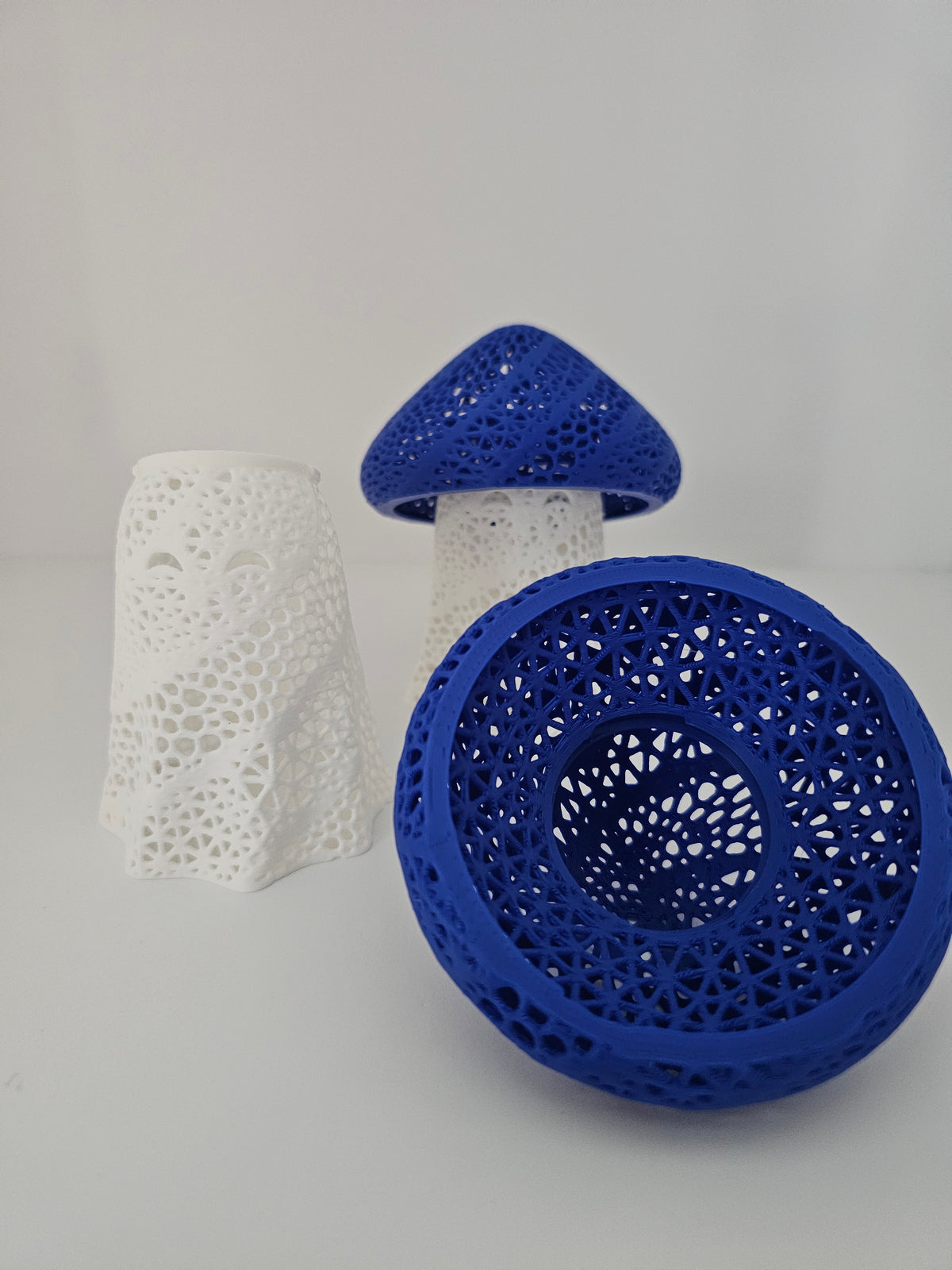 Mushroom Ghost Tea Lights - 3D printed