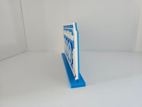 Books Read Counter - 3D printed