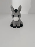Knitted Donkey - 3D