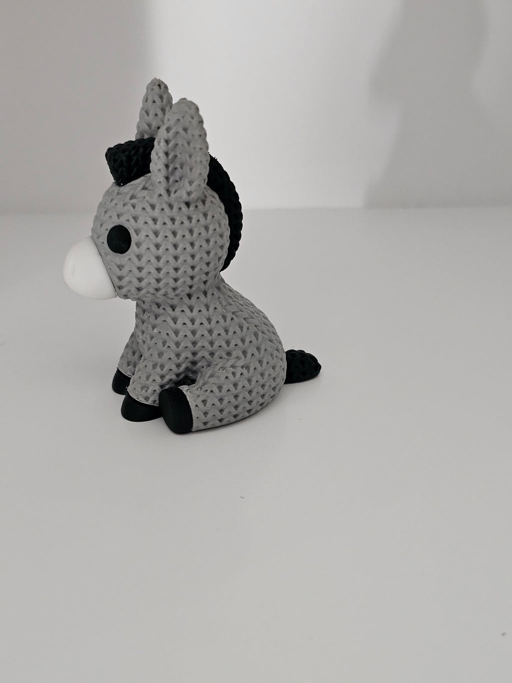 Knitted Donkey - 3D