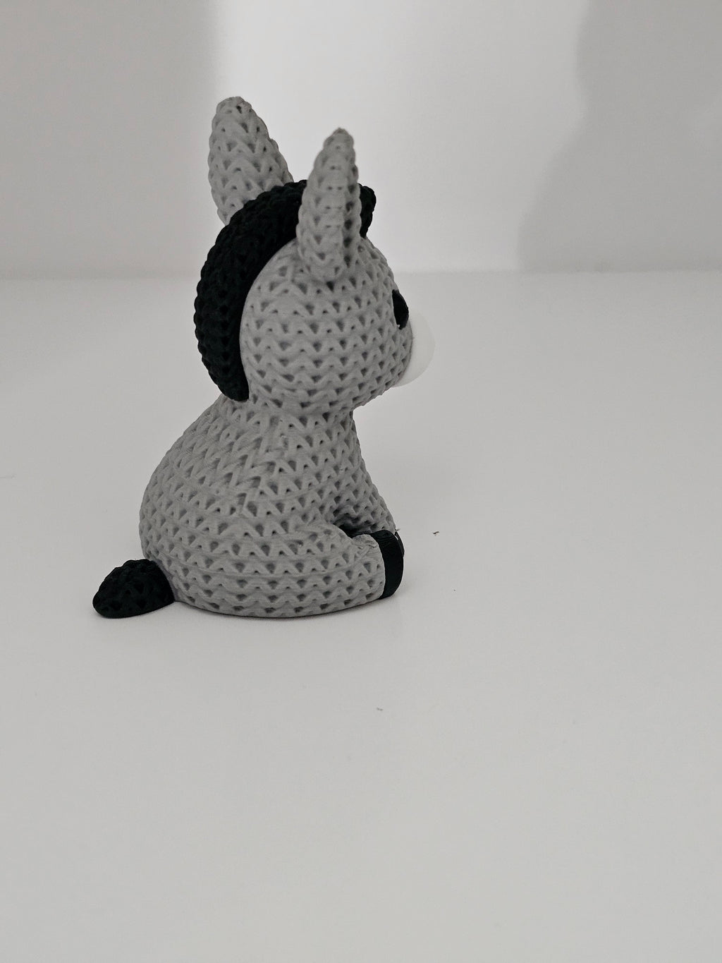 Knitted Donkey - 3D