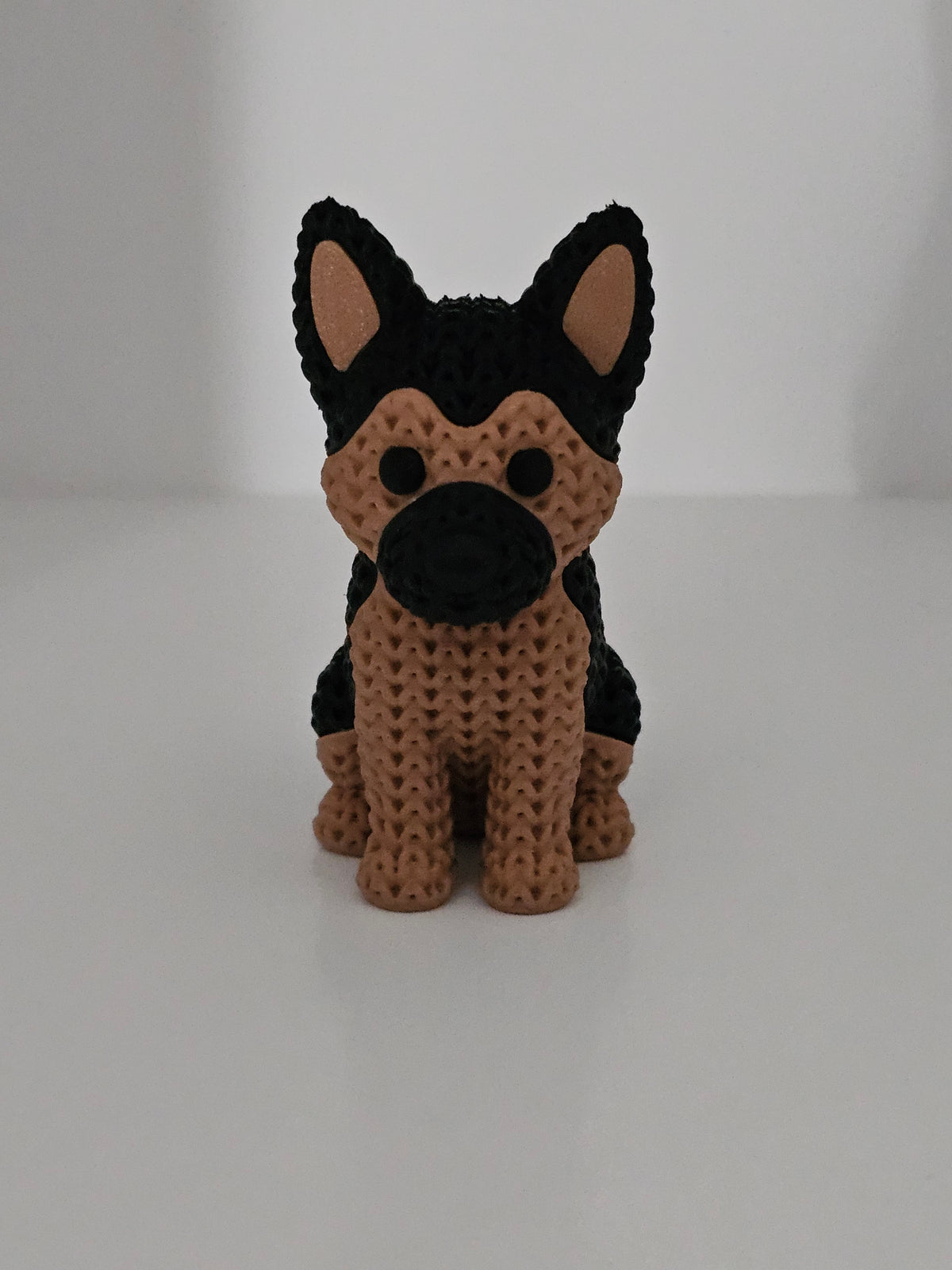 Knitted German Shepherd - 3D