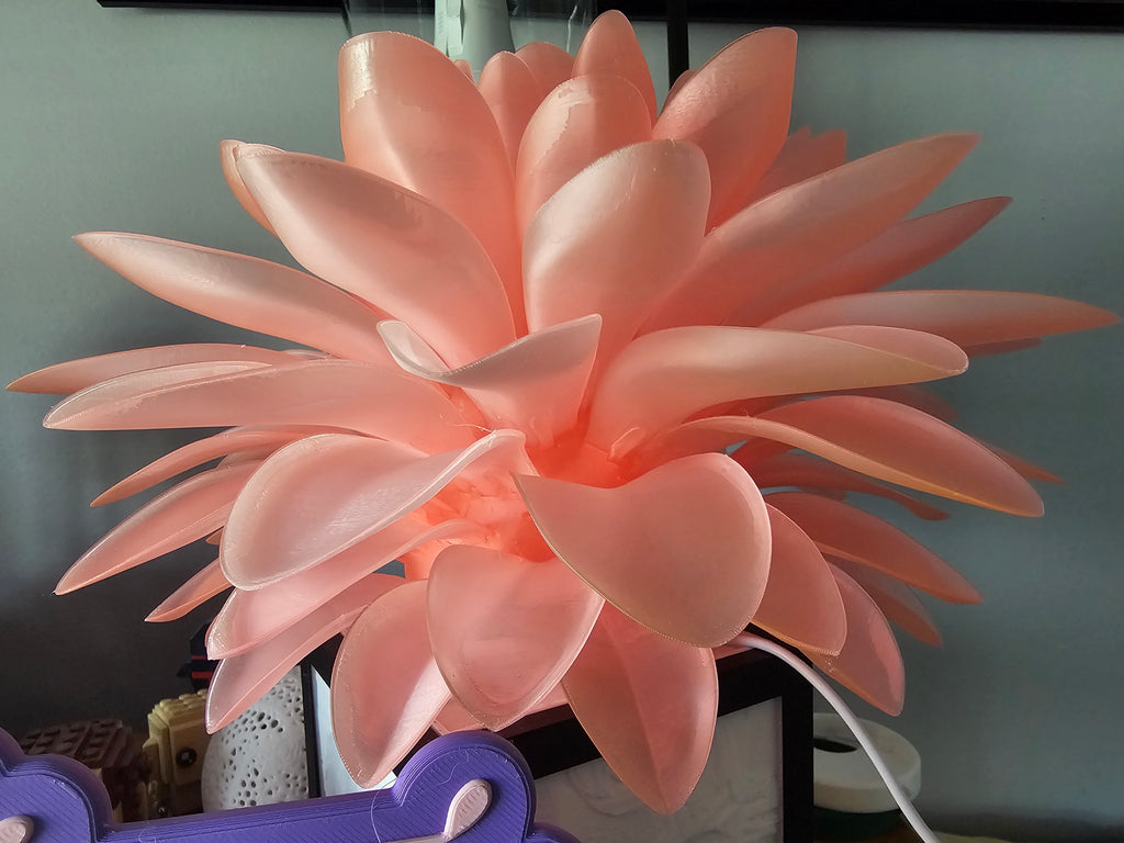 Chrysanthemum Light Decoration - 3D Printed