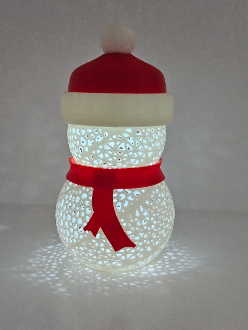 Snowman Tea Light Decoration