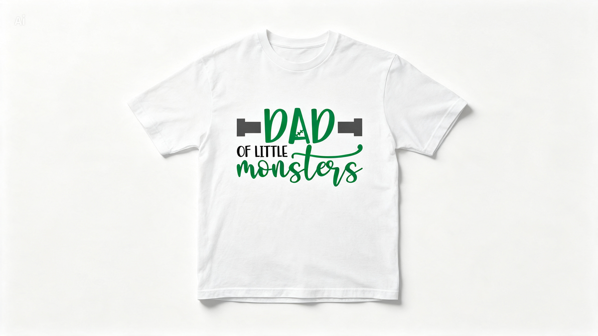 Dad of Monsters short sleeve t-shirt