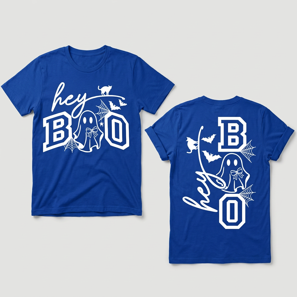 Hey Boo short sleeved t-shirt