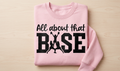 All About that Base Cheer Crew Neck Sweatshirt