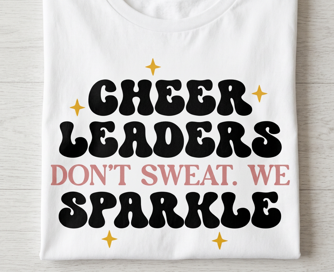 Cheerleader We Sparkle short-sleeve T-Shirt