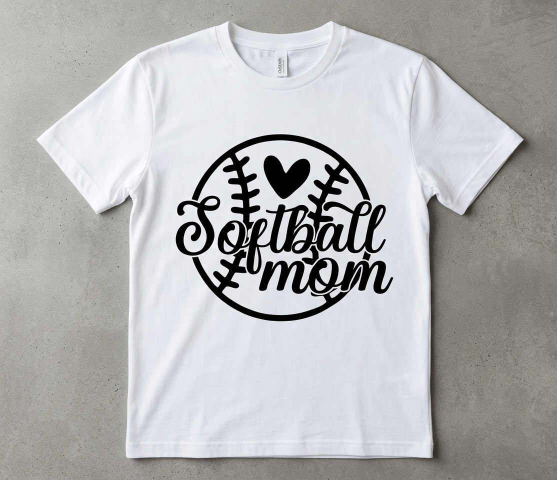 Softball Mom short sleeve t-shirt