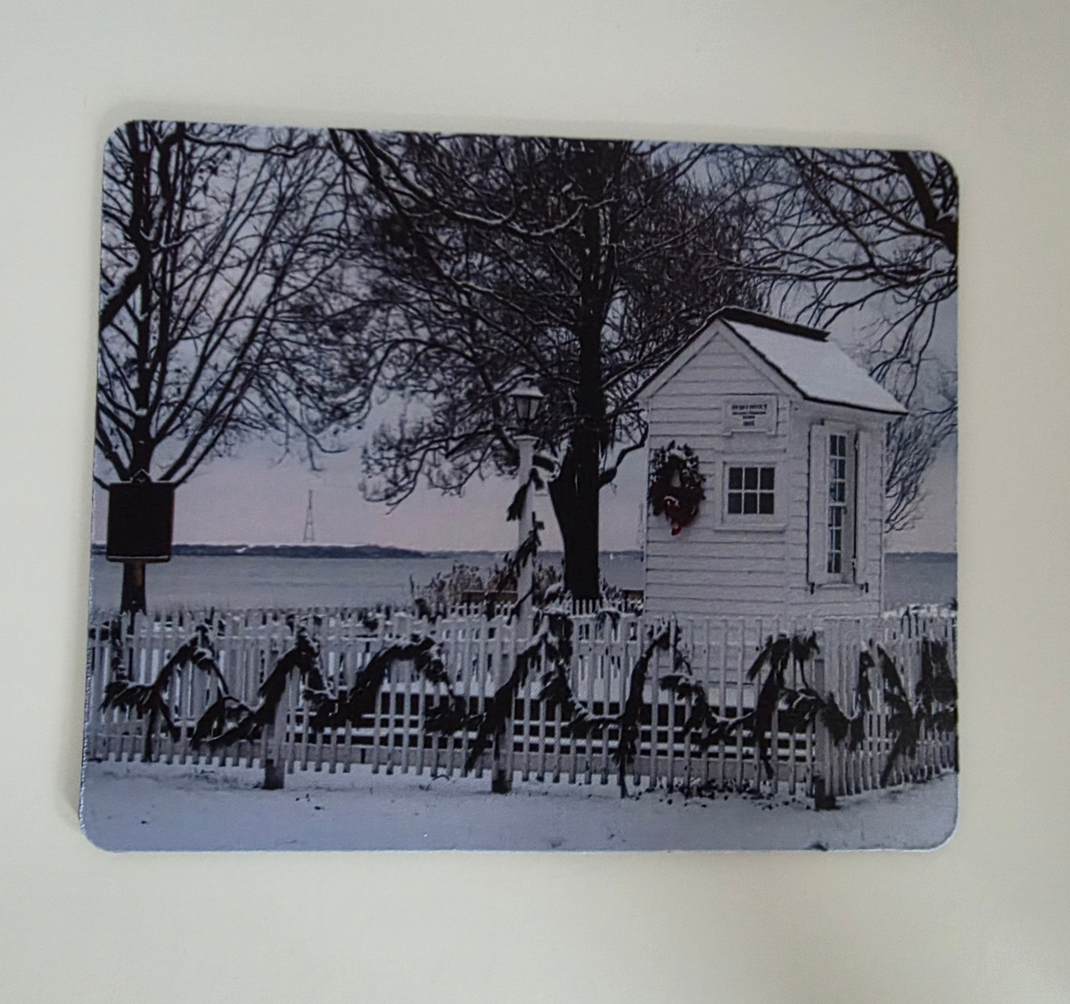 New Castle, DE Ticket Booth Mousepad