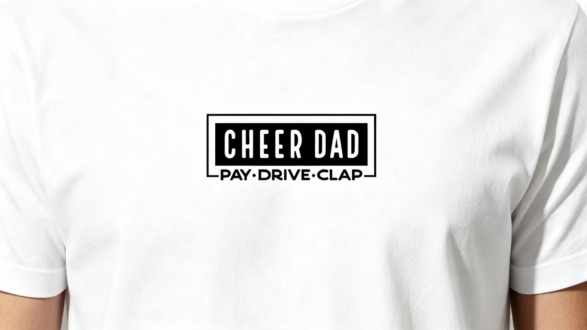 Cheer Dad short sleeve t-shirt