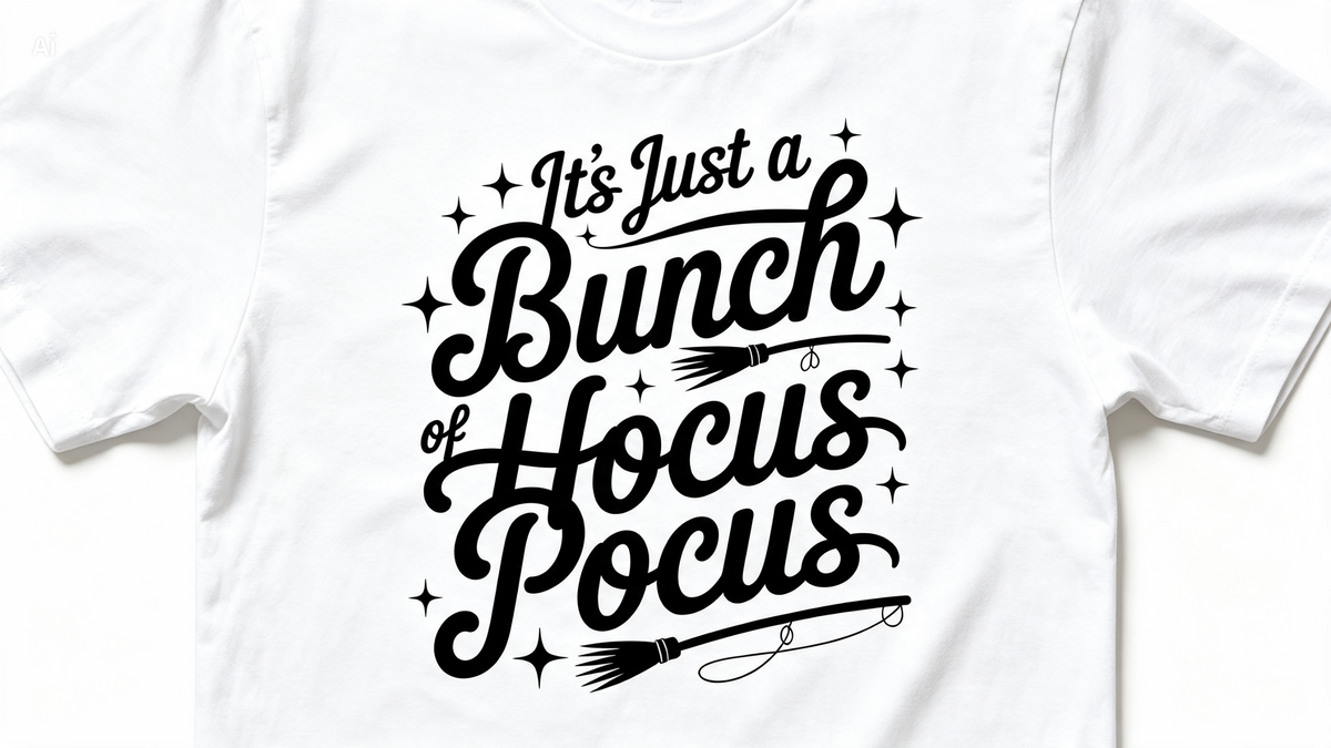 Just a bunch of Hocus Pocus short sleeved t-shirt.